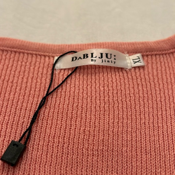 V-Neck Sweater Dress, NWOT - Picture 2 of 6